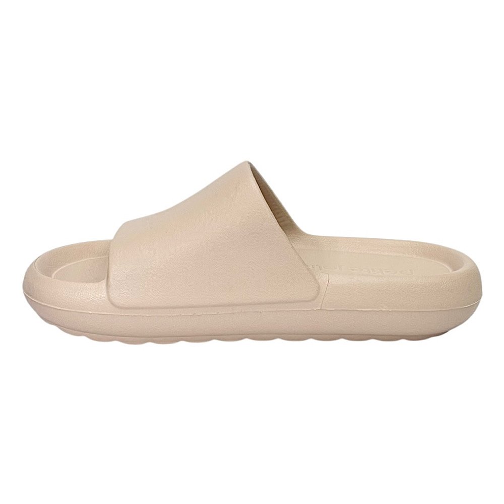 Chinelo Petite Jolie Slide Hug EVA PJ7639 Cream Rosa 3