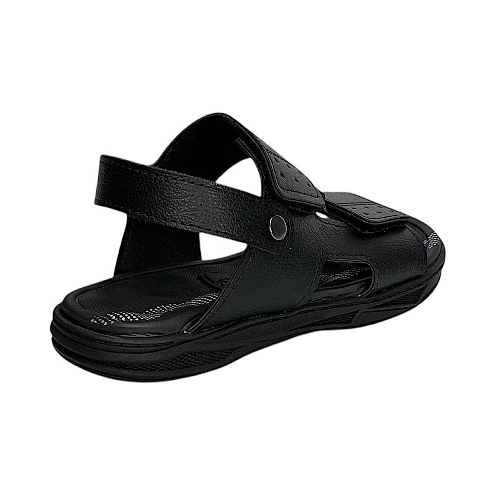 Sandália Molekinho Infantil Casual 2402.737 Preto Preto 5