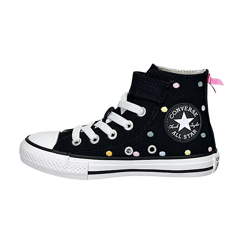 Tênis Converse All Star 1V Polka Dots CK12410001 Preto Preto 3