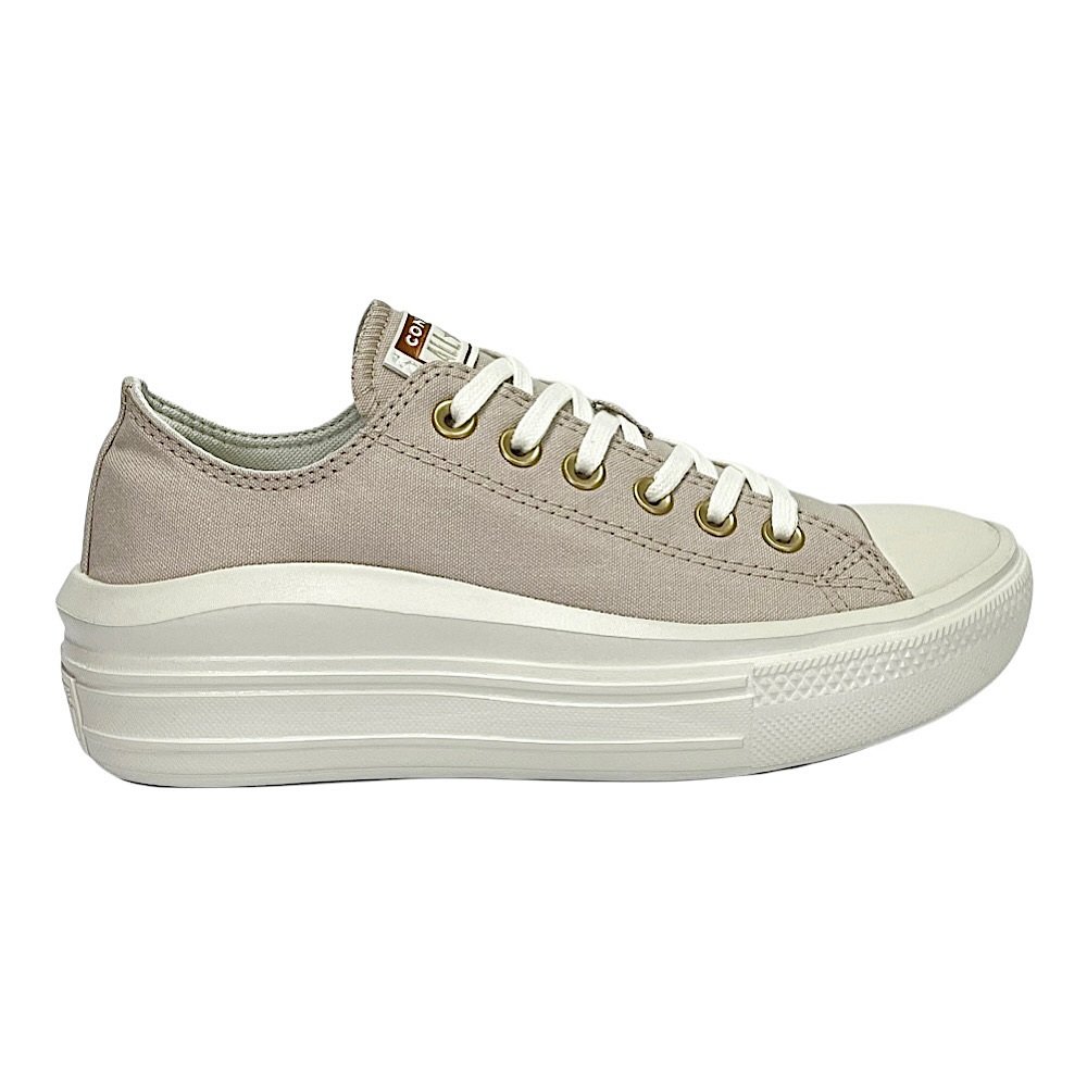 Tênis Converse All Star Move Summer Metals CT30350001 Bege
