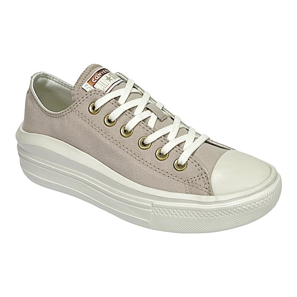Tênis Converse All Star Move Summer Metals CT30350001 Bege Bege 2