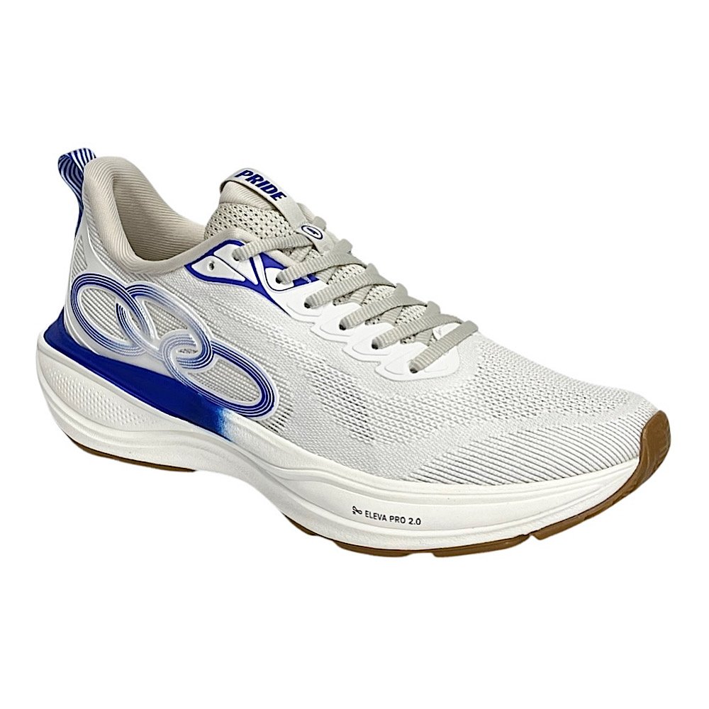 Tênis Olympikus Pride 4 Corrida 43561394 Branco/Azul Branco/Azul 2