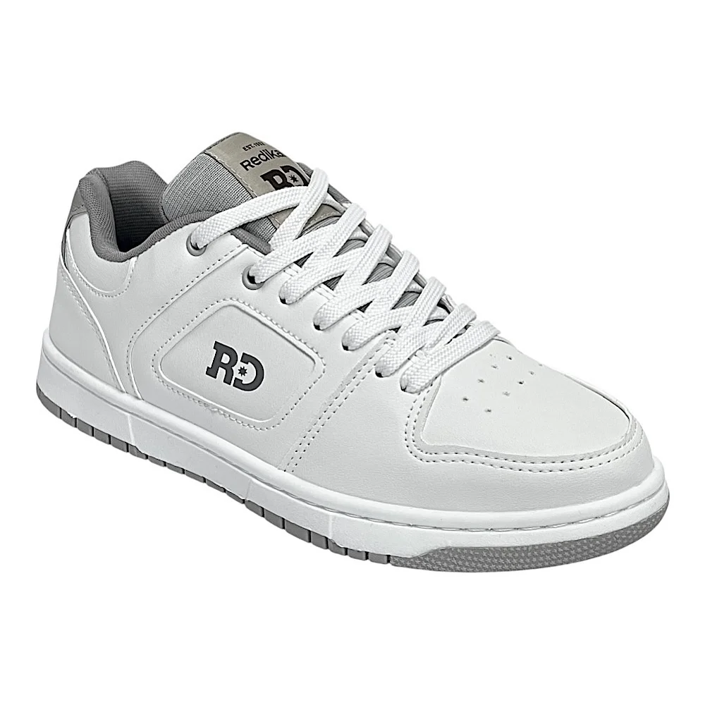 Tênis Redikal Skate Masculino RKT497 Branco Branco 2