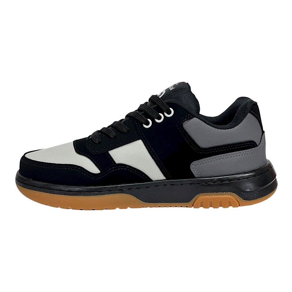 Tênis Redikal Skate Masculino RKT588 Preto/Cinza Preto/Cinza 3