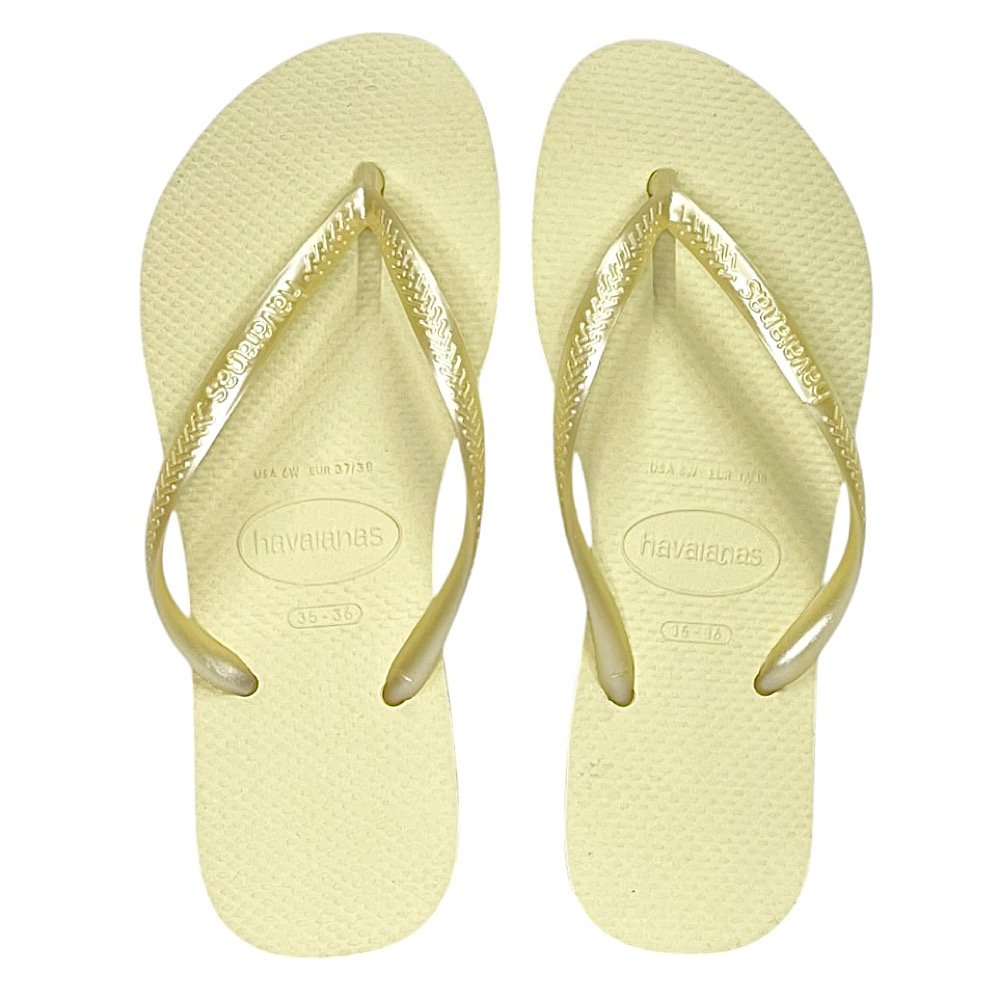 Chinelo Havaianas Slim Feminino 4000030 Creme