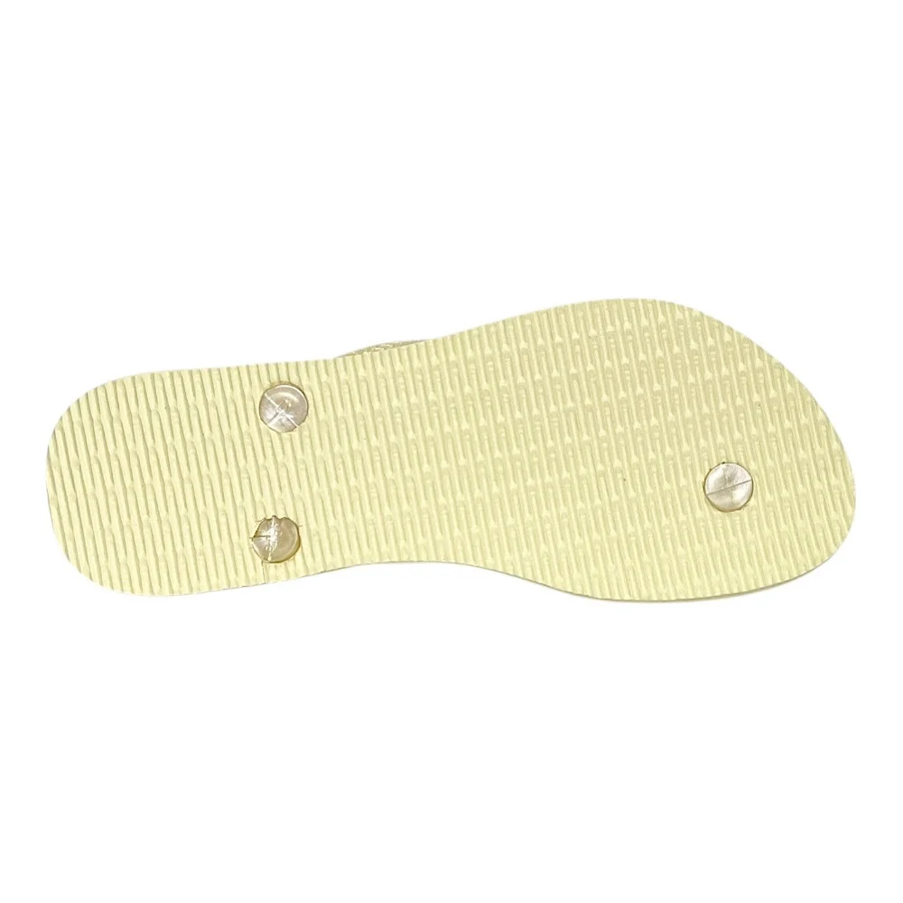 Chinelo Havaianas Slim Feminino 4000030 Creme Dourado 4