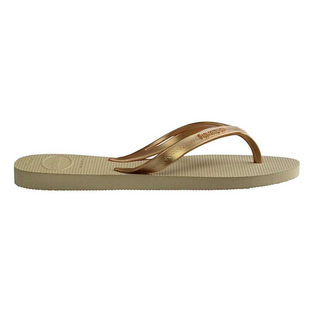 Chinelo Havaianas Elegance Feminino 4148801 Dourado Dourado 3