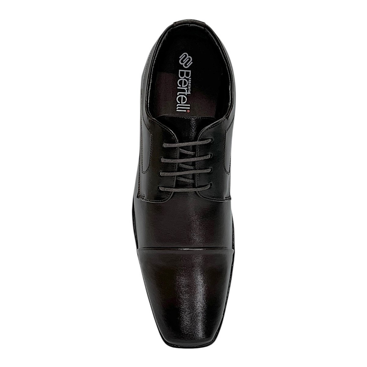 Sapato Bertelli Malbec Cadarço 70018 Marrom Café Café 4