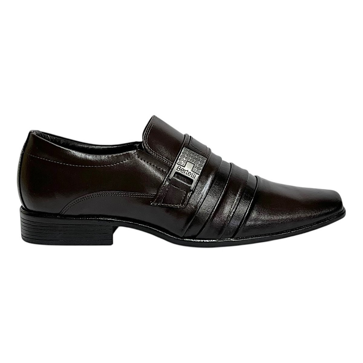 Sapato Bertelli Malbec Masculino 70019 Marrom Café Café 2