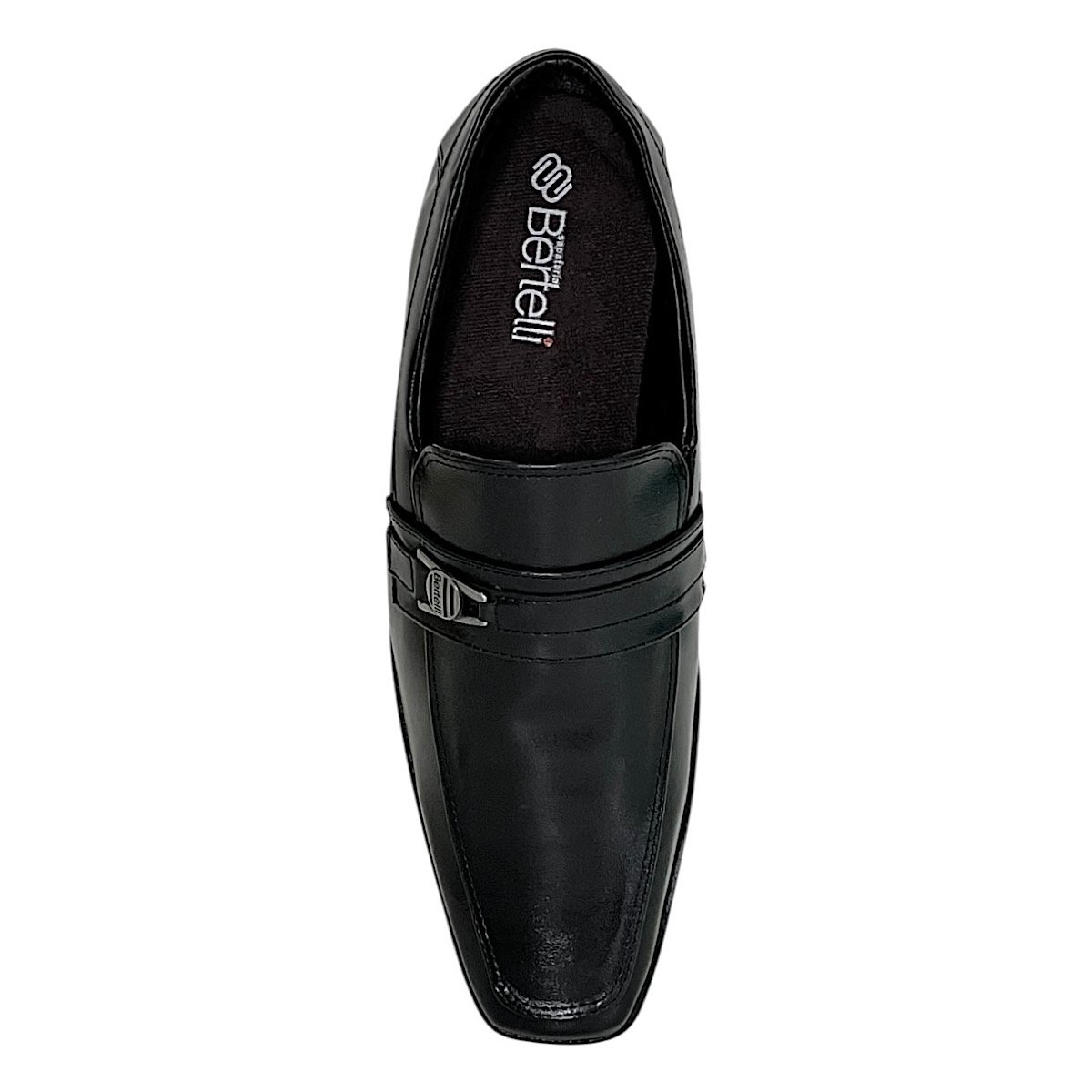 Sapato Bertelli Malbec Social Masculino 70184 Preto Preto 4