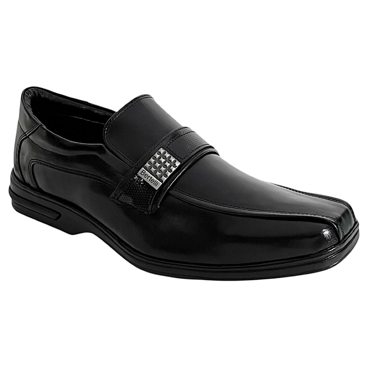 Sapato Bertelli Fly Confort Social Masculino 80028 Preto