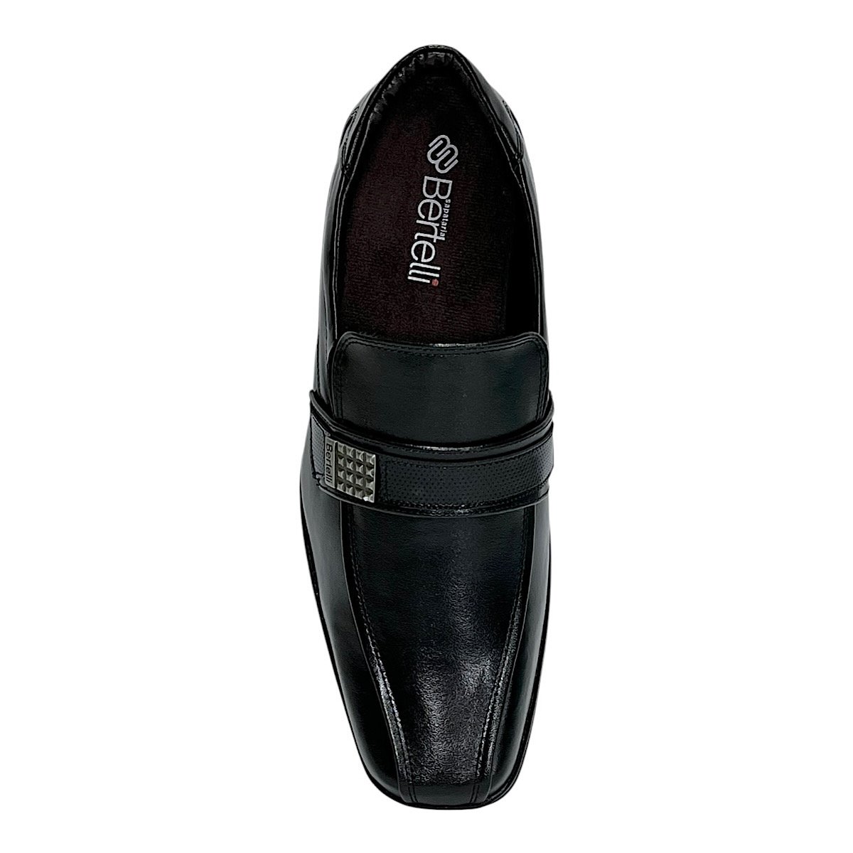 Sapato Bertelli Fly Confort Social Masculino 80028 Preto Preto 4