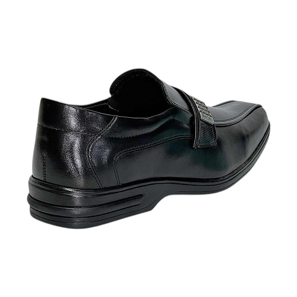 Sapato Bertelli Fly Confort Social Masculino 80028 Preto Preto 5