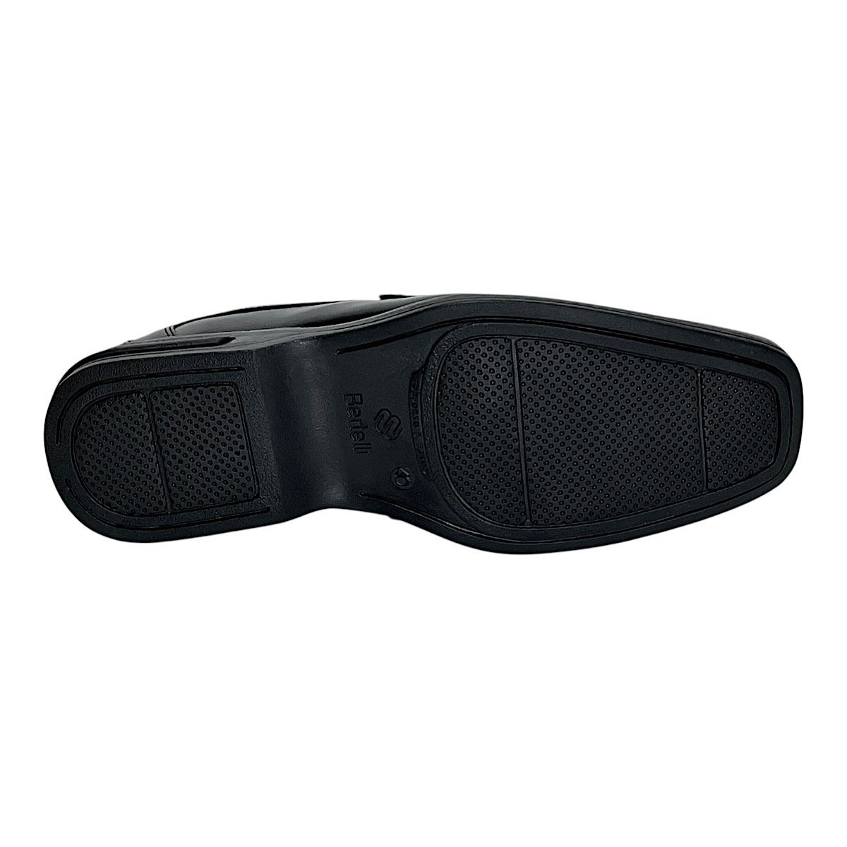 Sapato Bertelli Fly Confort Social Masculino 80028 Preto Preto 6