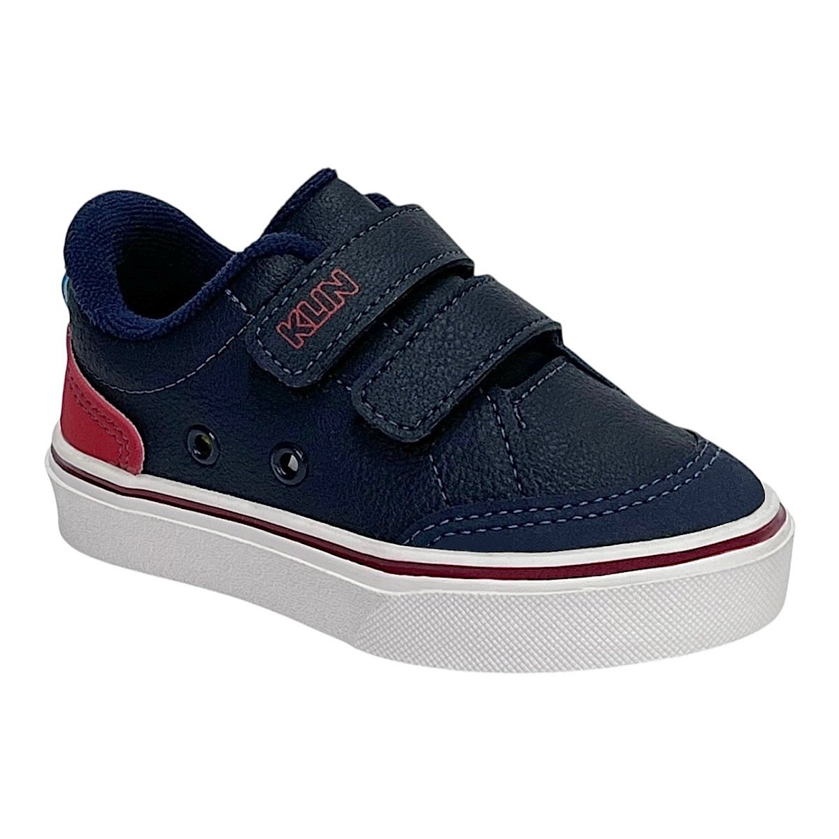 Tênis Klin Freestyle Baby 259044 Marinho/Vermelho