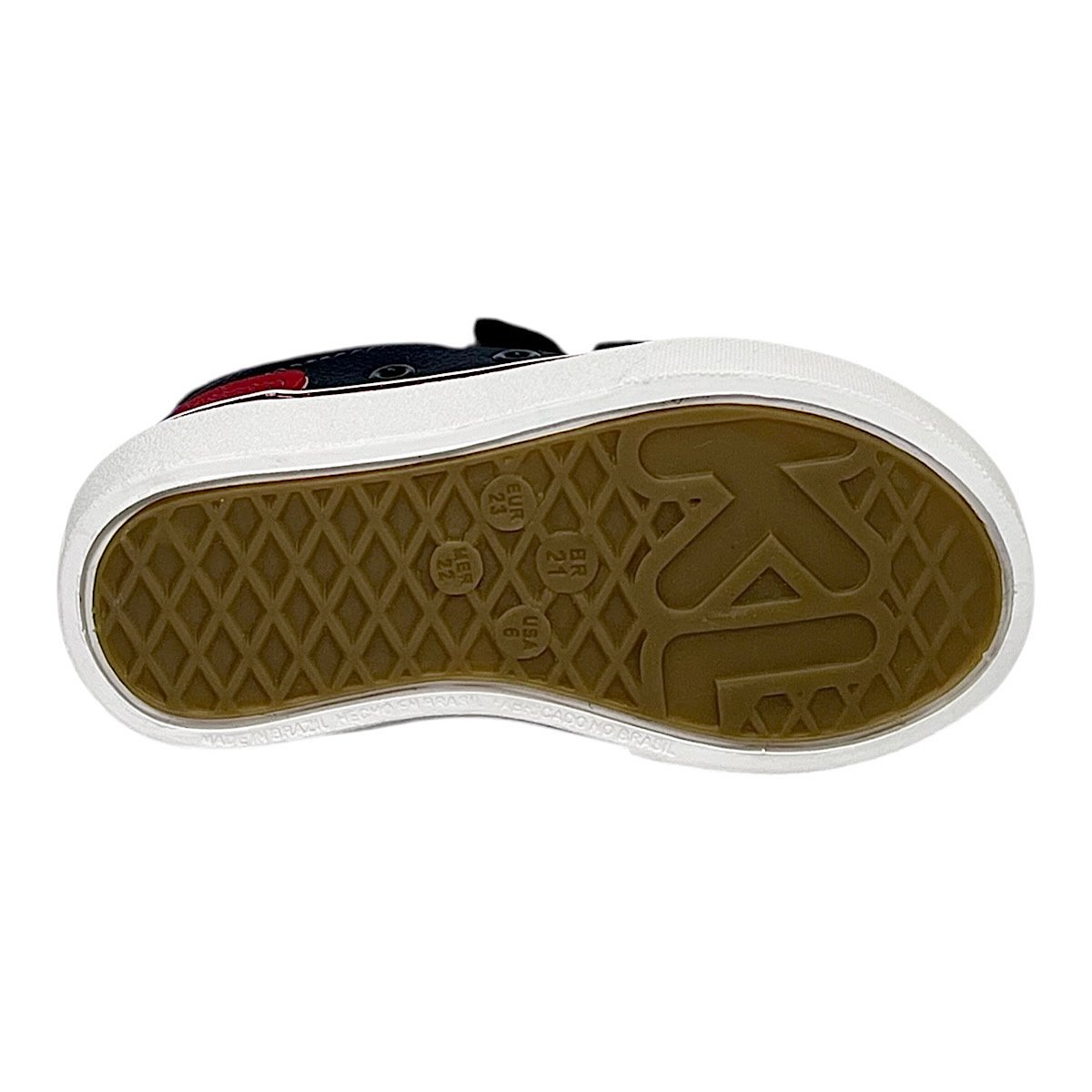 Tênis Klin Freestyle Baby 259044 Marinho/Vermelho Azul Marinho/Vermelho 5