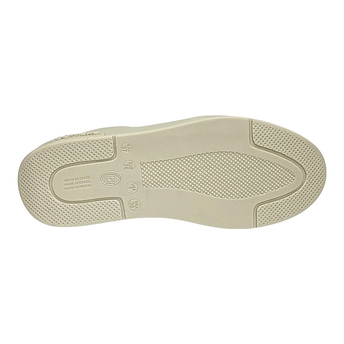 Tênis Bottero Casual Feminino em Couro 364902 Marfim Bege 6