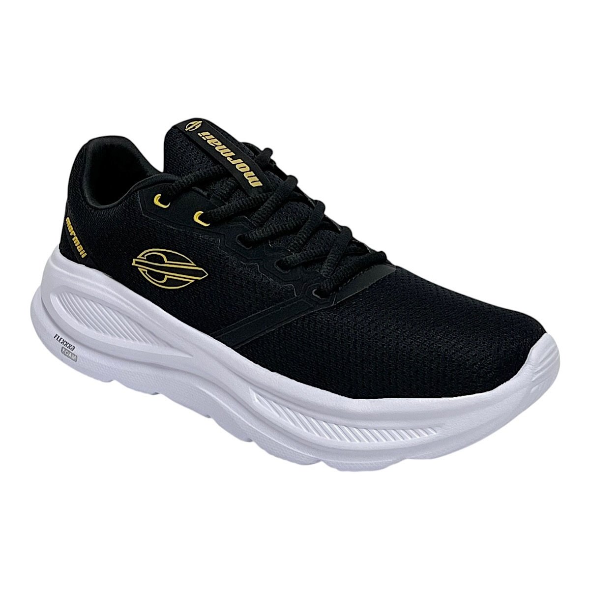 Tênis Mormaii Push Masculino 204108 Preto/Ouro Preto 2