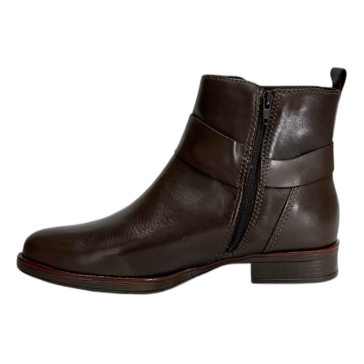 Bota Bottero Cano Curto em Couro 361730 Marrom Marrom 3