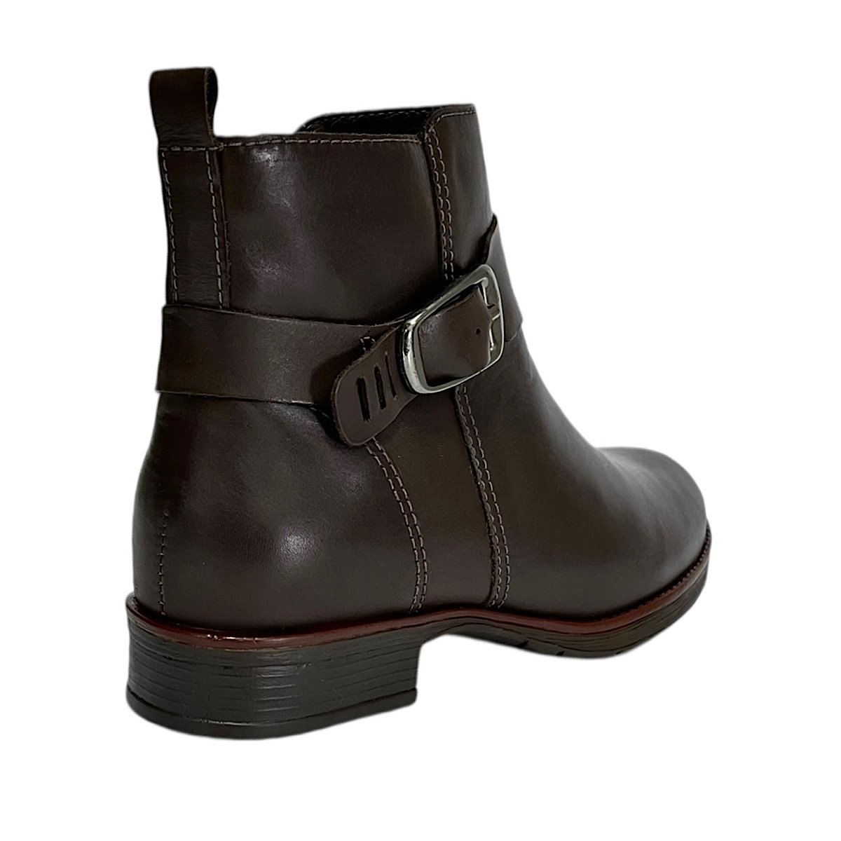 Bota Bottero Cano Curto em Couro 361730 Marrom Marrom 5