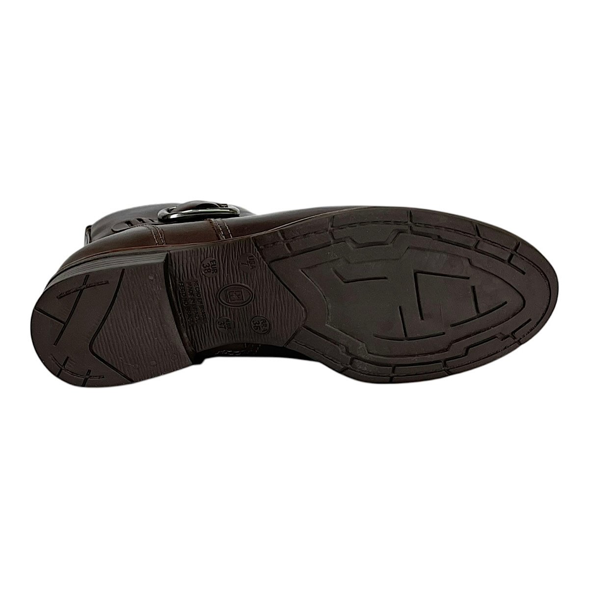 Bota Bottero Cano Curto em Couro 361730 Marrom Marrom 6