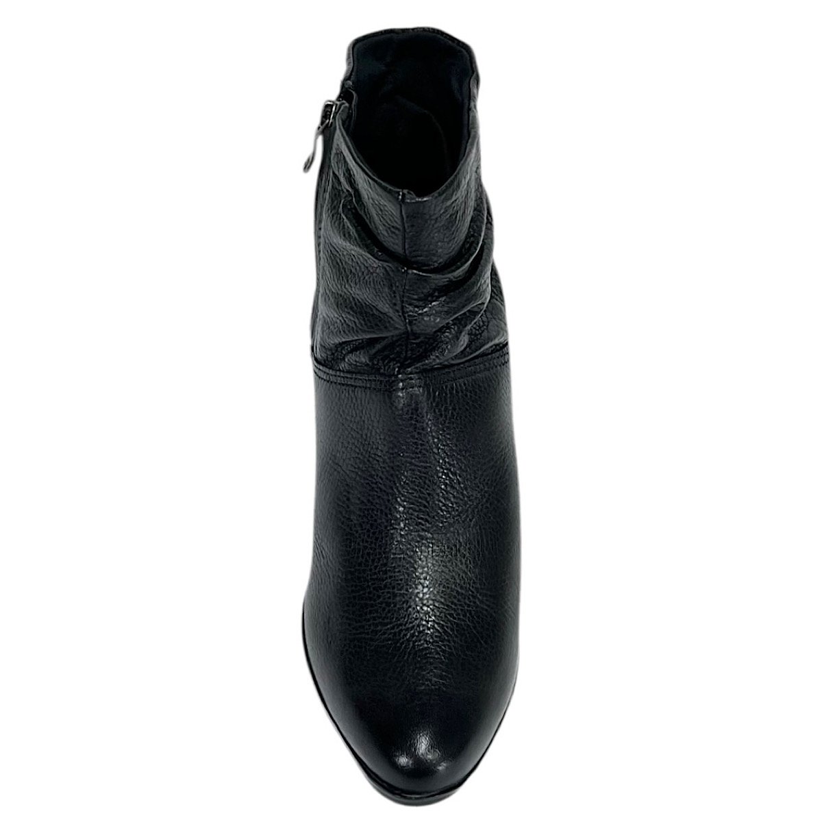 Bota Bottero Slouchy Cano Baixo em Couro 346907 Preto Preto 4