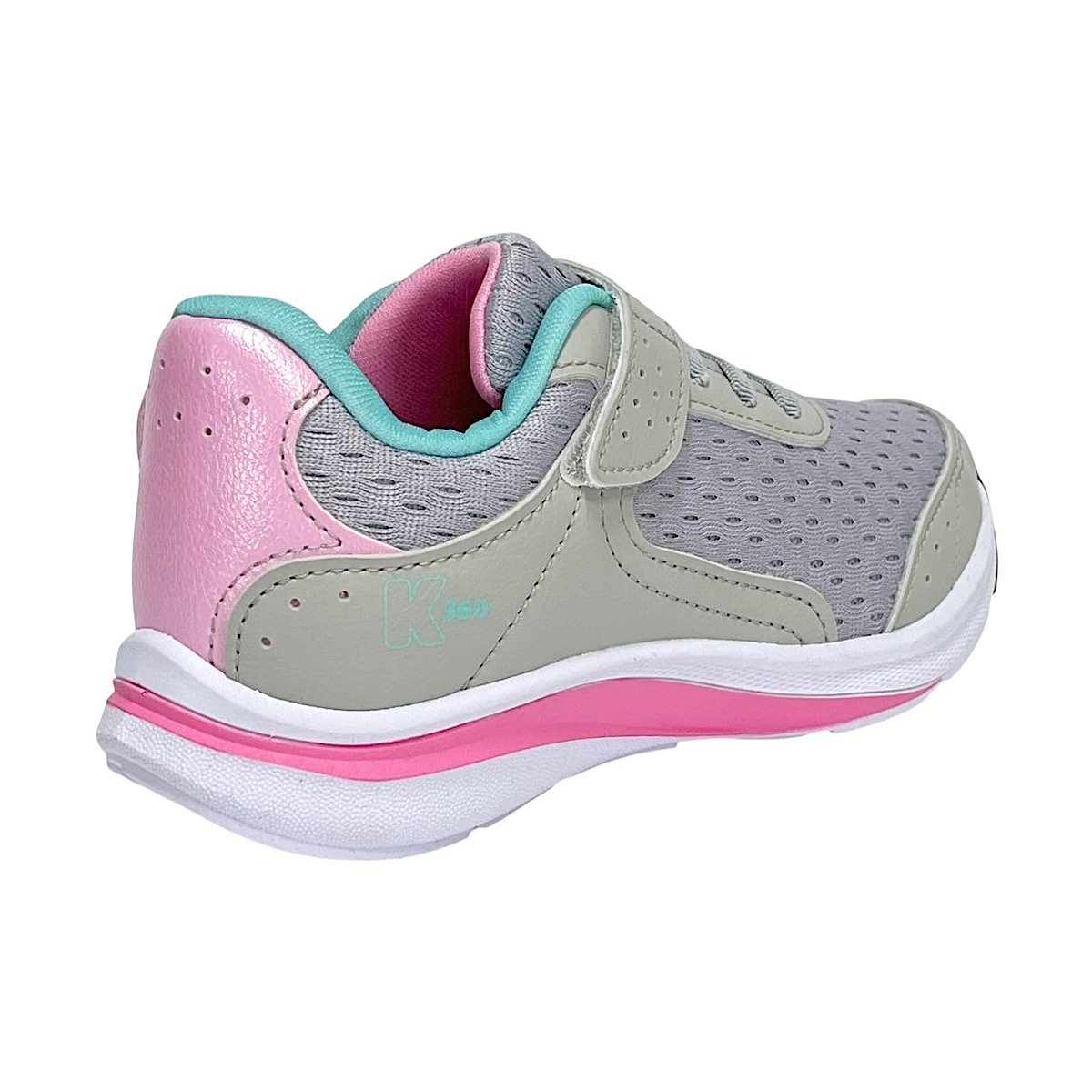 Tênis Kidy Energy 2 K360 Respi-tec 4531020 Cinza/Rosa Cinza 5