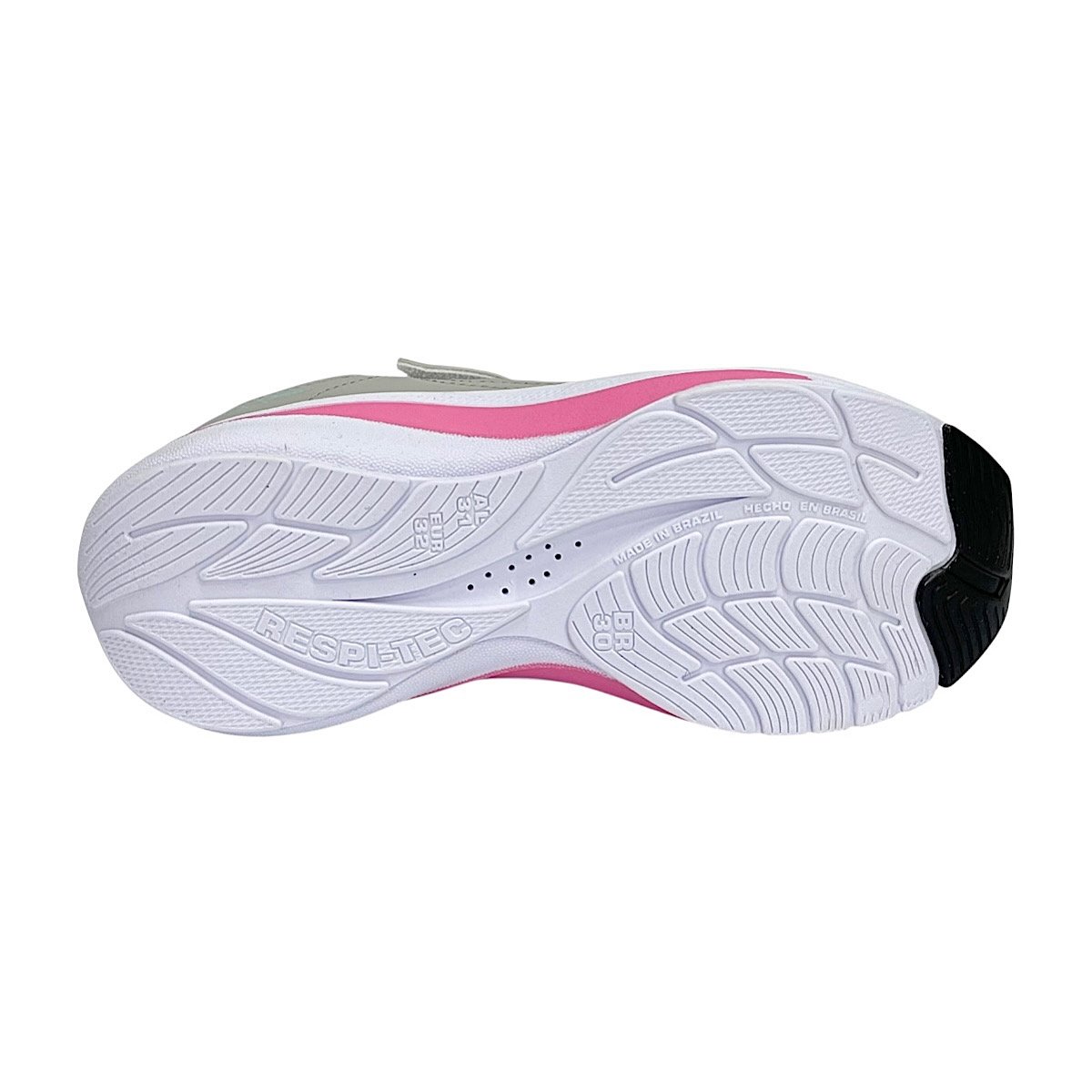 Tênis Kidy Energy 2 K360 Respi-tec 4531020 Cinza/Rosa Cinza 6