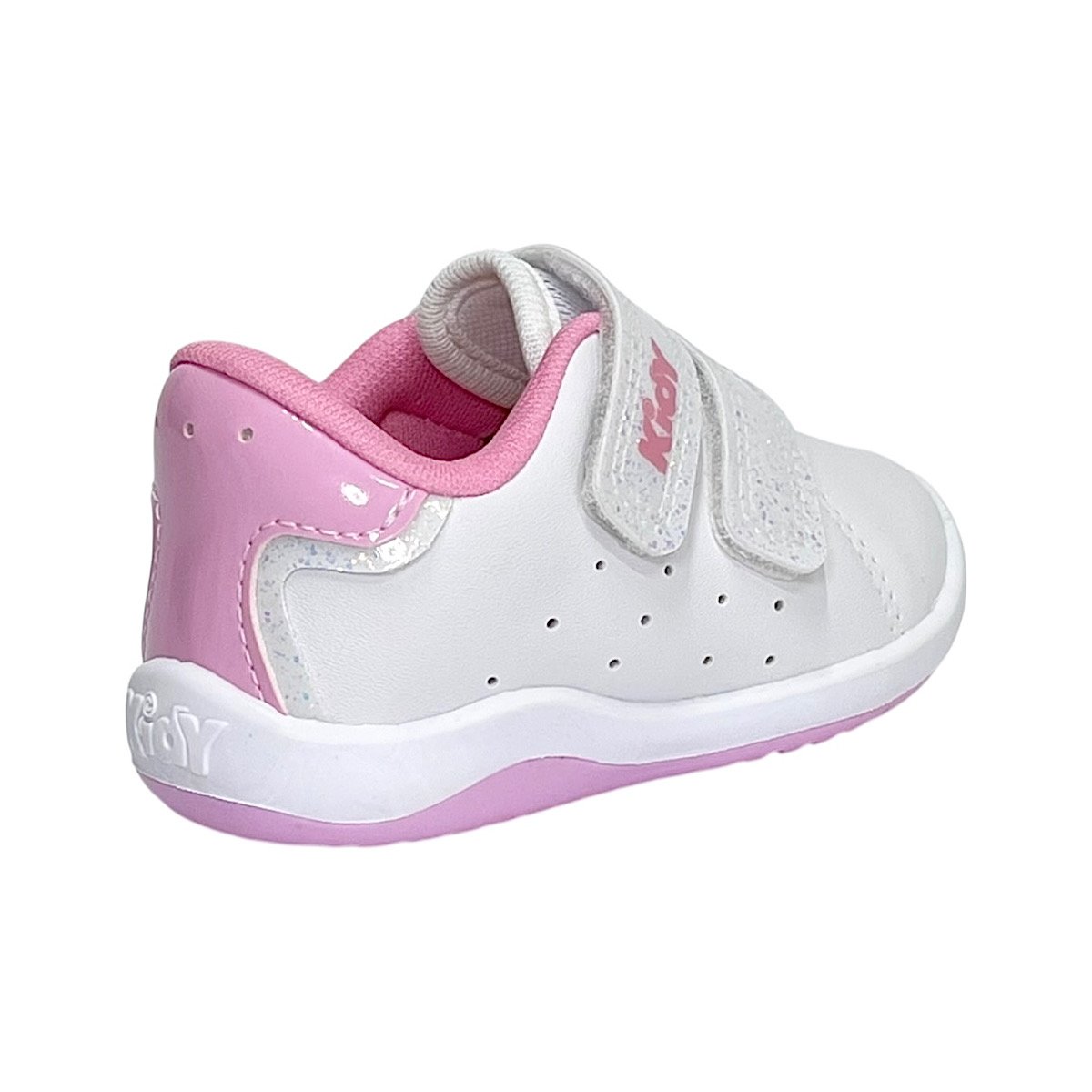 Tênis Kidy Baby Colors Equilíbrio 81653 Branco/Rosa Branco 5