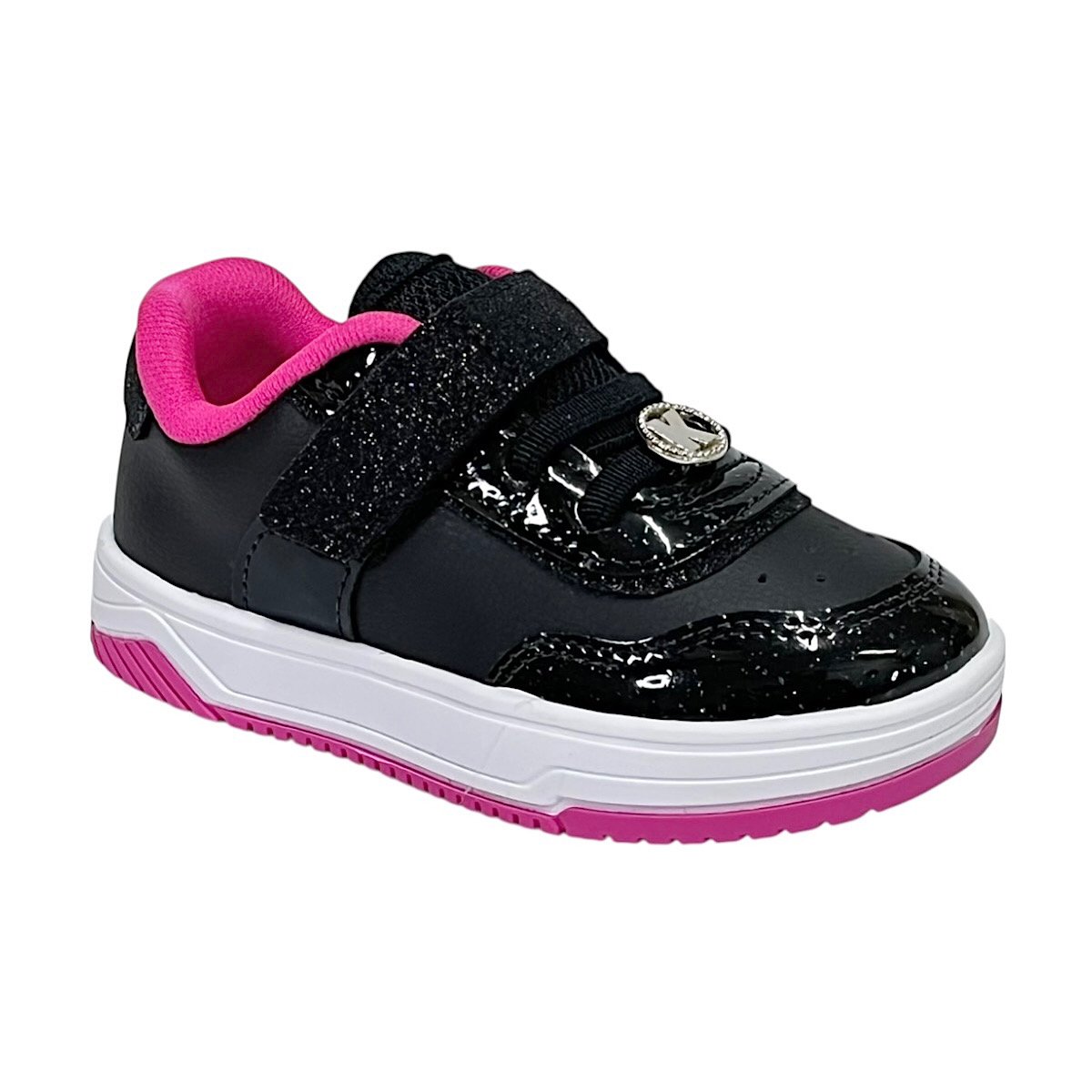 Tênis Kidy Happy Respi-tec Infantil 3130055 Preto/Pink