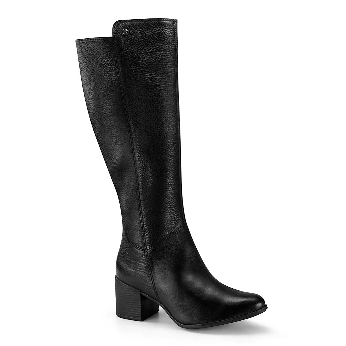 Bota Bottero Cano Longo Salto Médio 346903 Preto