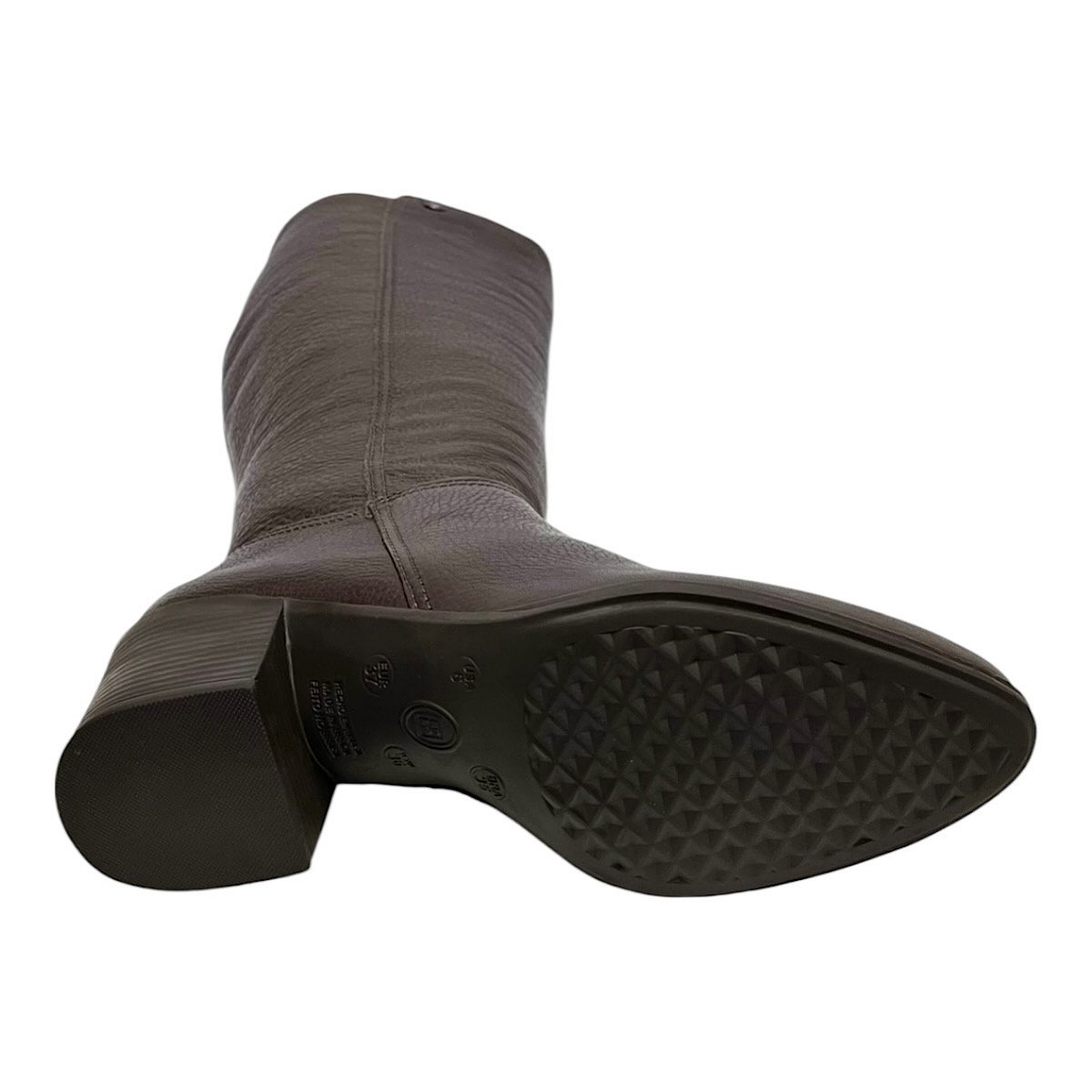 Bota Bottero Cano Longo Salto Médio 346903 Marrom Marrom 6