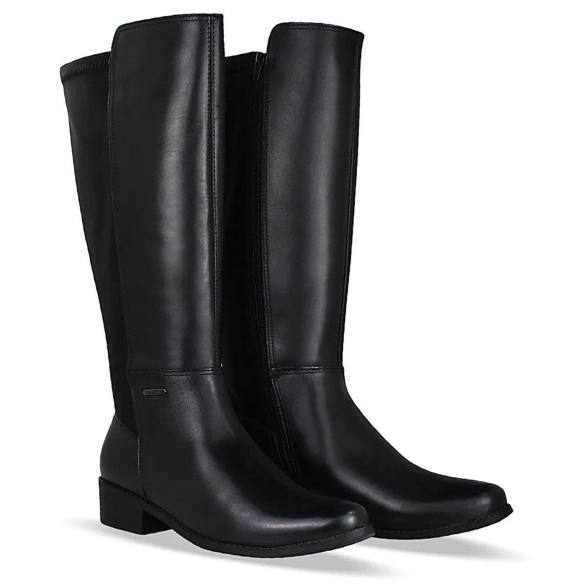 Bota Bottero Cano Longo Salto Baixo 345801 Preto Preto 2