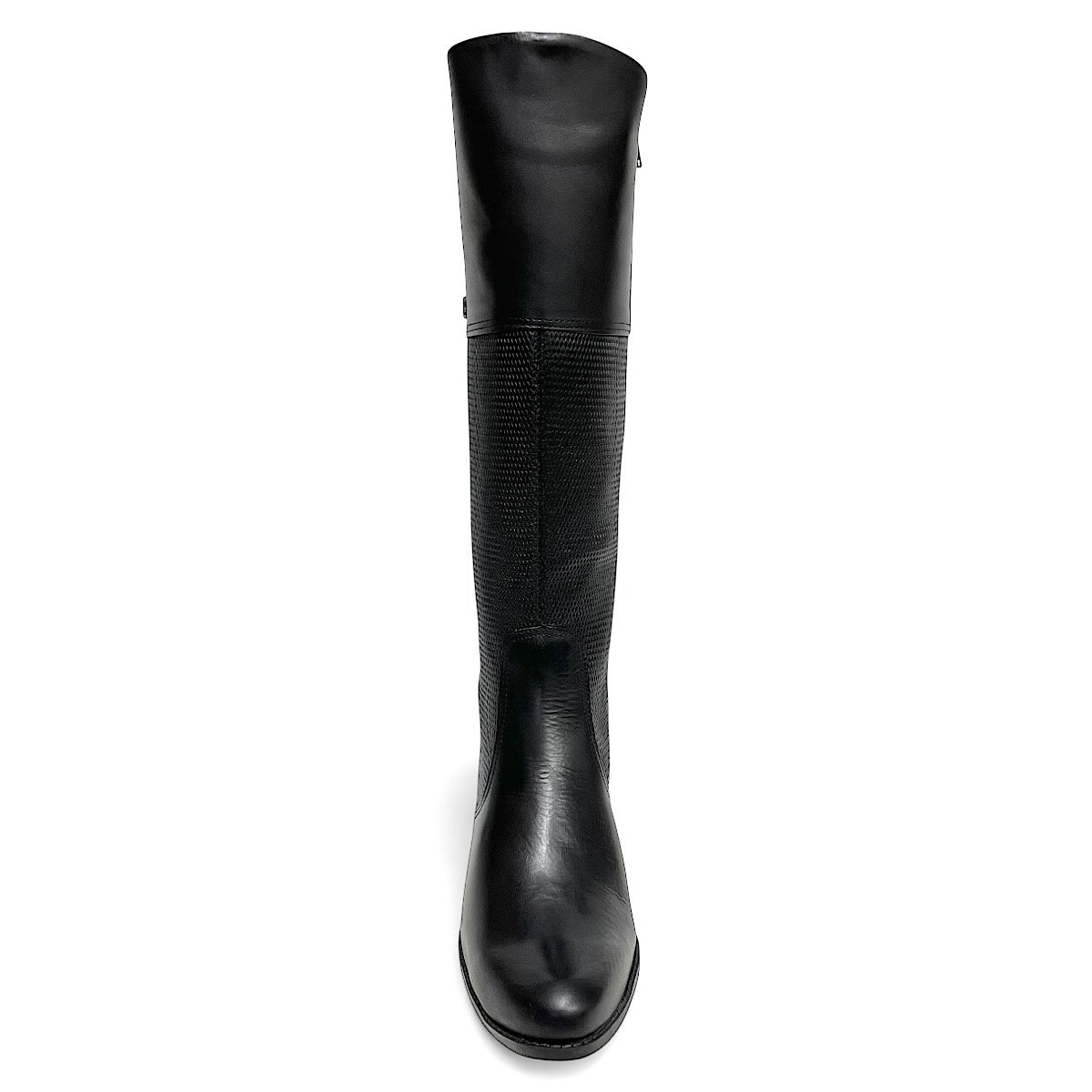 Bota Bottero Cano Longo Salto Baixo 345809 Preto Preto 4