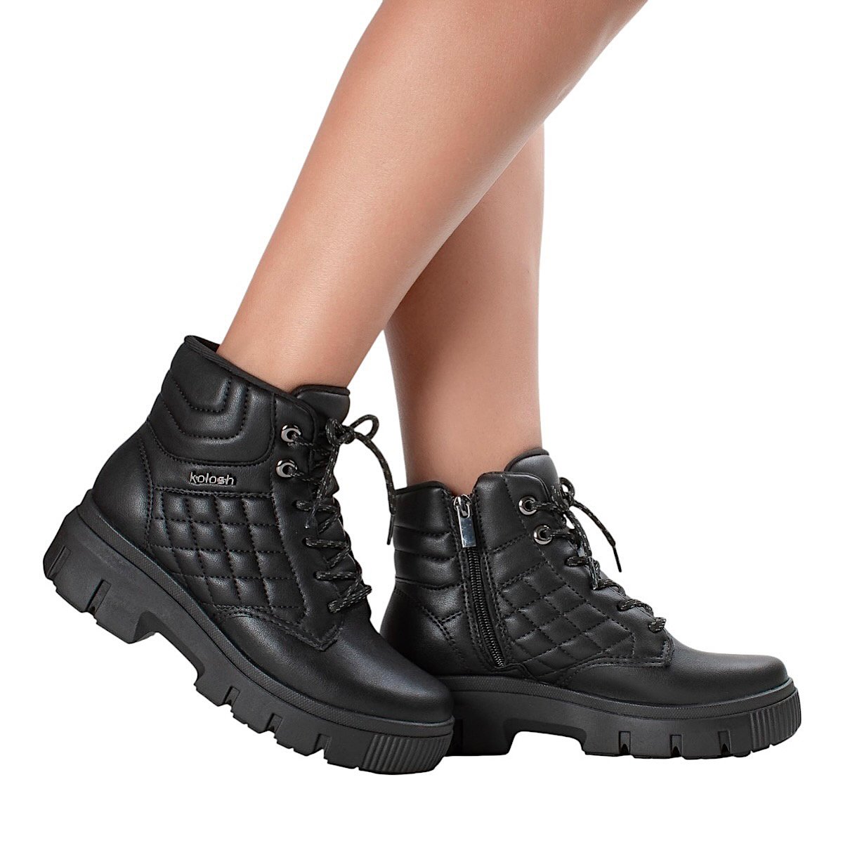 Bota Kolosh Coturno Adventure C3377 Preto Preto 6