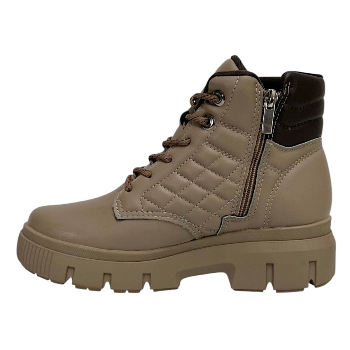 Bota Kolosh Coturno Adventure C3377 Marrom Titanium Cinza 3