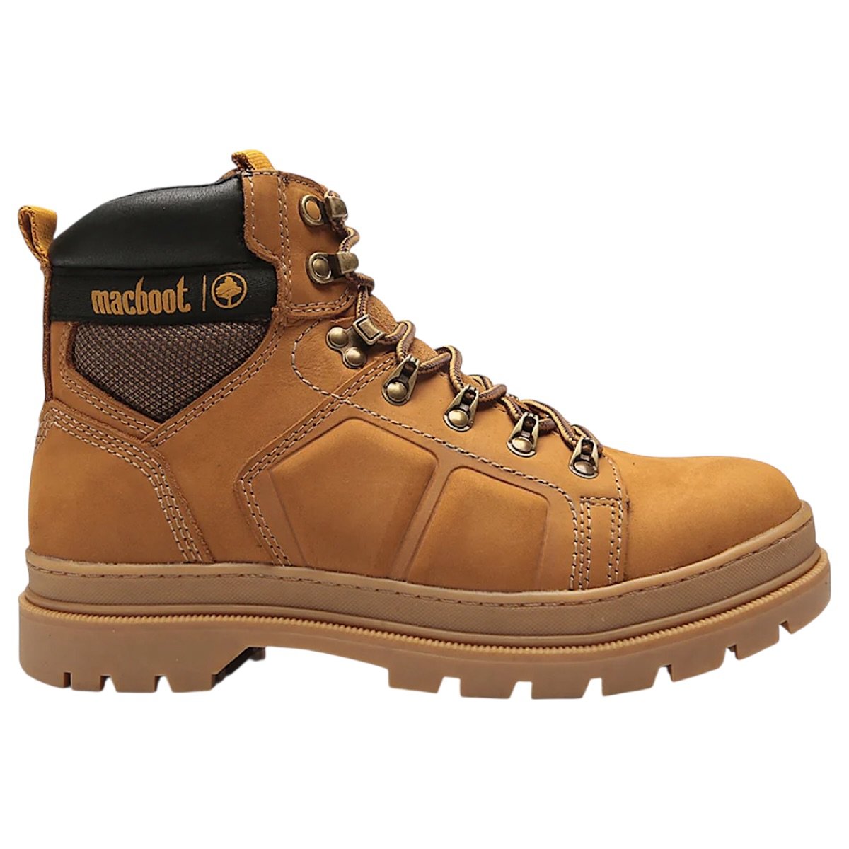 Bota Macboot Coturno Mombaça 02 Mostarda