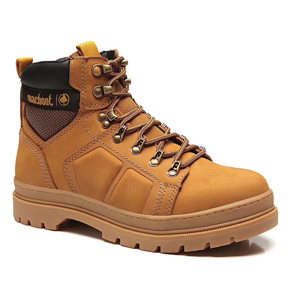 Bota Macboot Coturno Mombaça 02 Mostarda Marrom 2