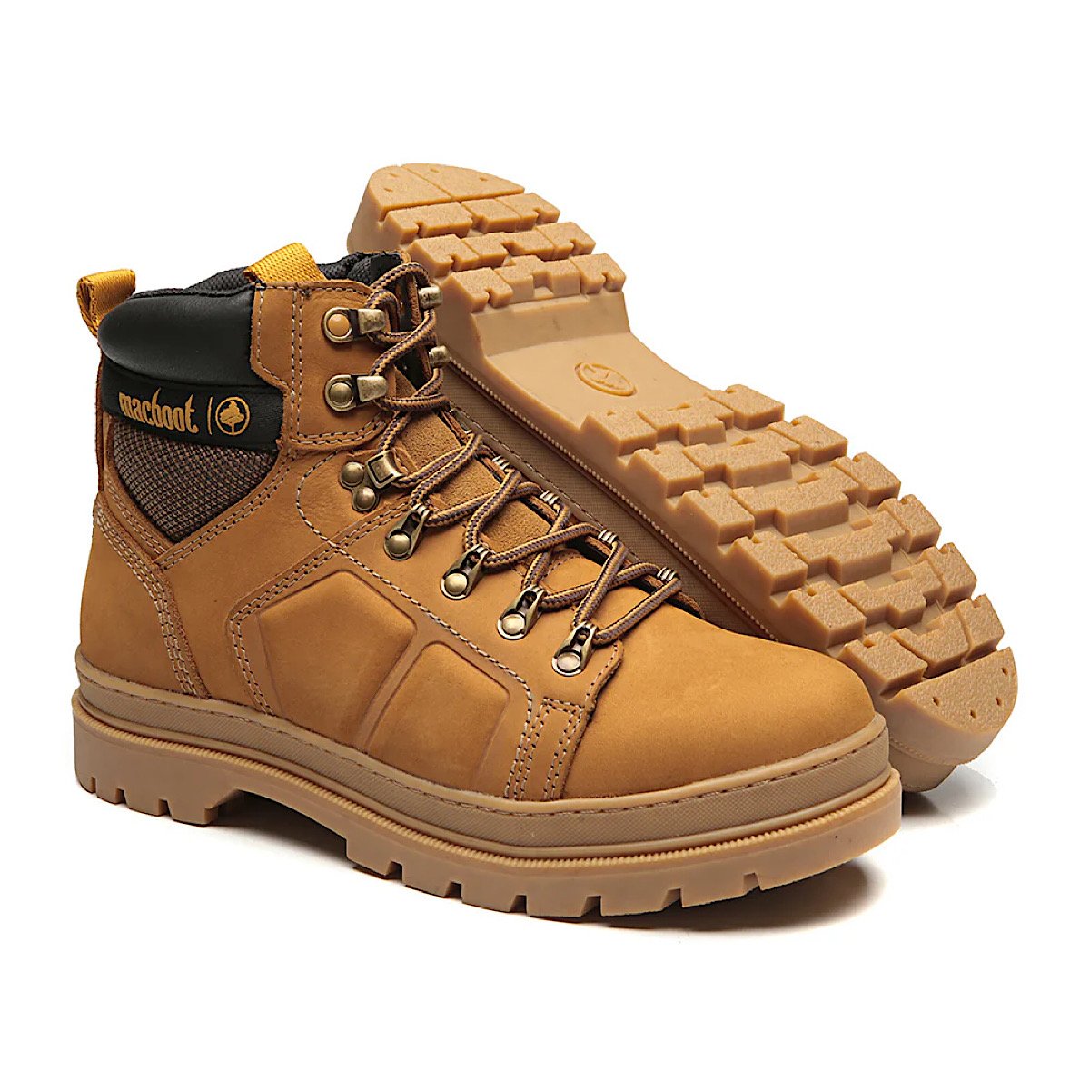 Bota Macboot Coturno Mombaça 02 Mostarda Marrom 4