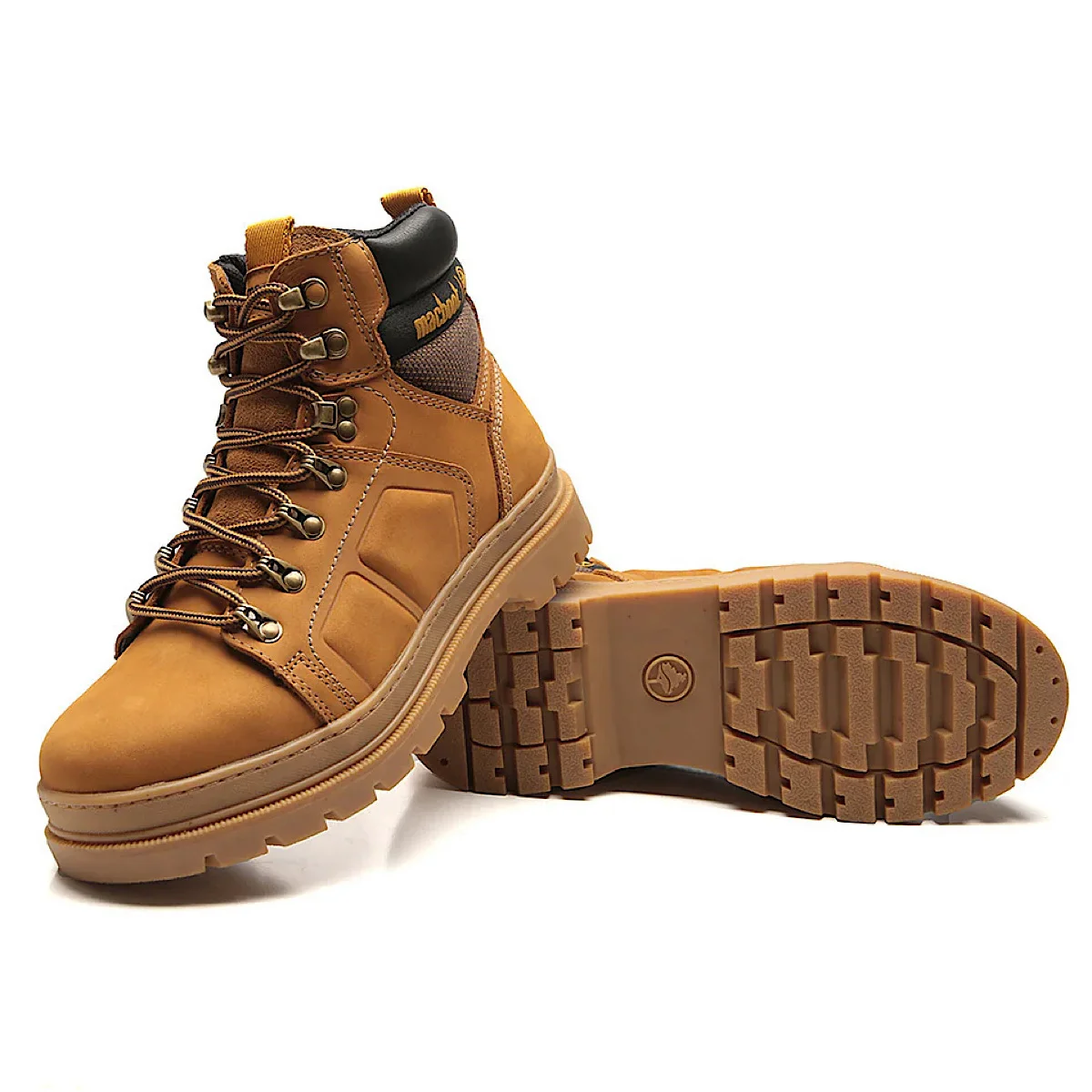 Bota Macboot Coturno Mombaça 02 Mostarda Marrom 5