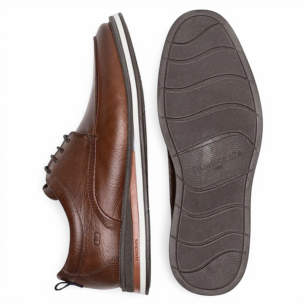 Sapato Democrata Metropolitan Type 272102 Marrom Marrom 4