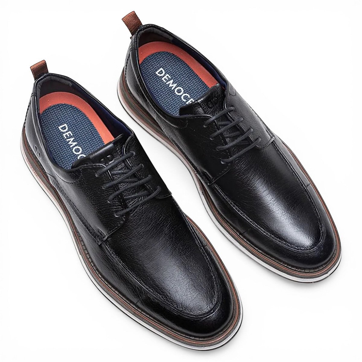 Sapato Democrata Metropolitan Type 272102 Preto Preto 2