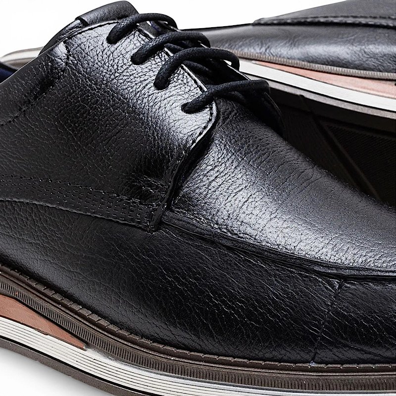 Sapato Democrata Metropolitan Type 272102 Preto Preto 3