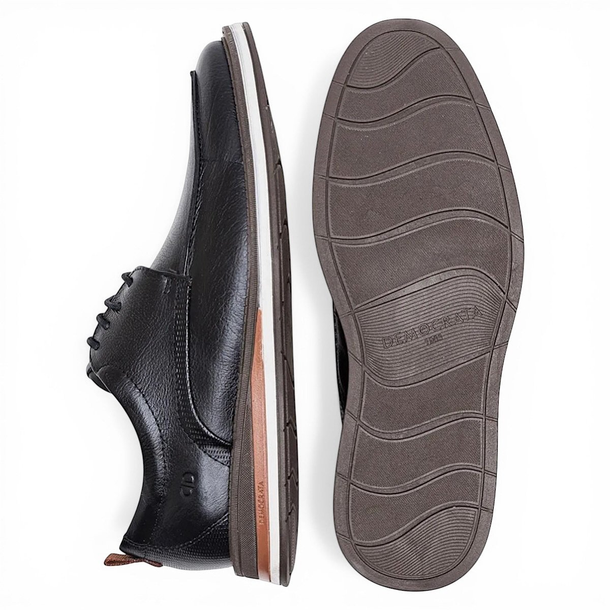 Sapato Democrata Metropolitan Type 272102 Preto Preto 4
