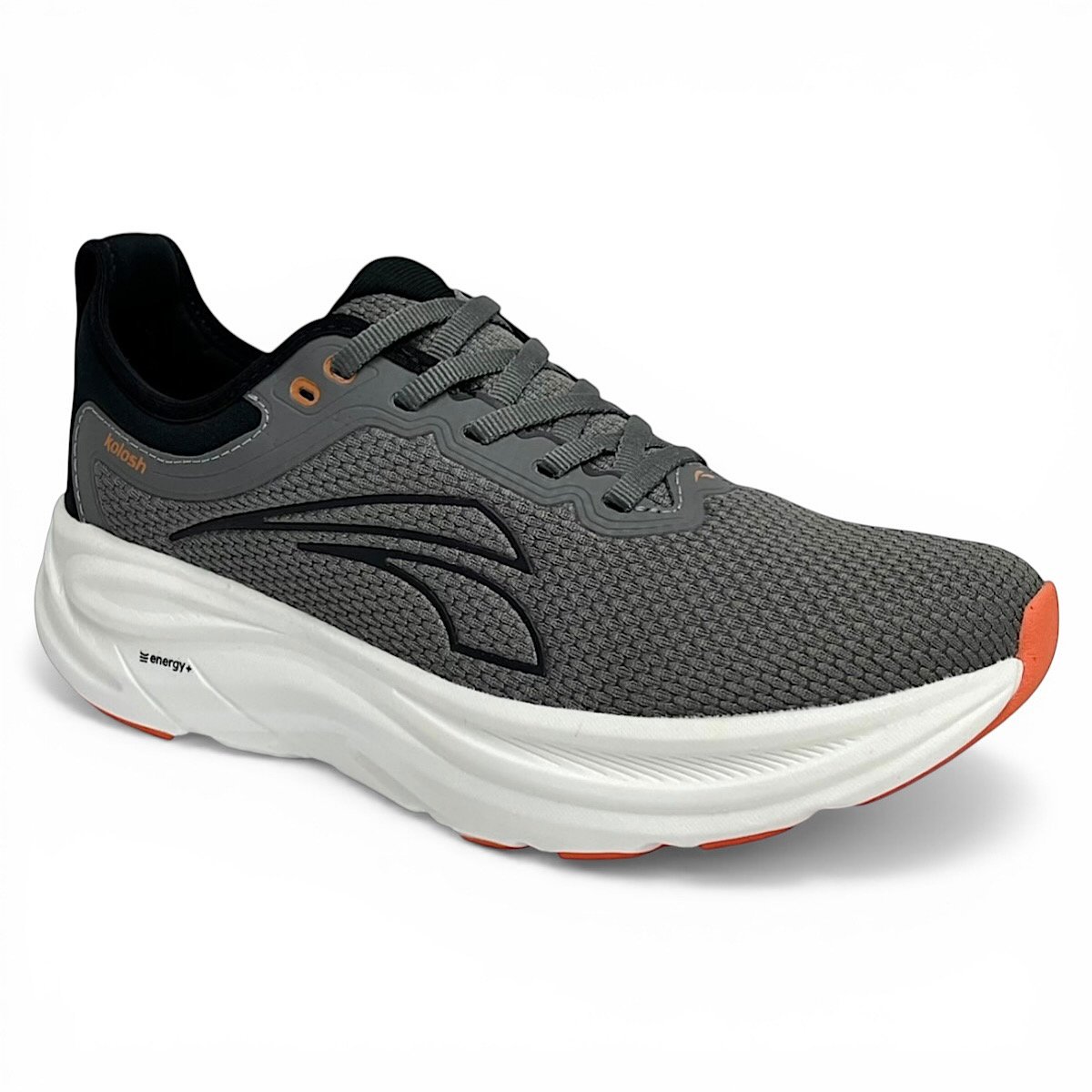 Tênis Kolosh Masculino Esportivo H3703 Cinza Cinza 2