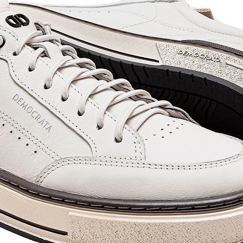 Tênis Democrata Denim Foster 640201 Off White Branco 3