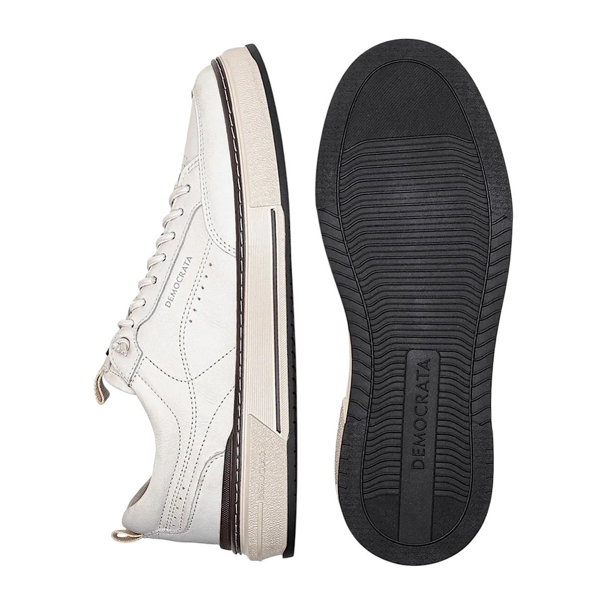 Tênis Democrata Denim Foster 640201 Off White Branco 4