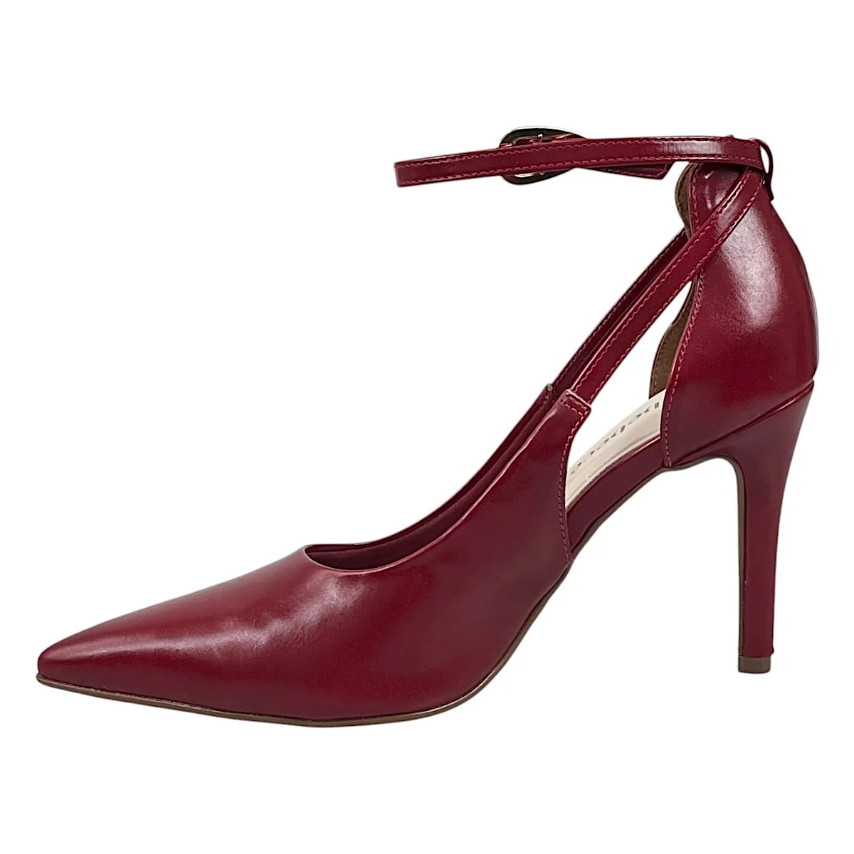 Sapato Bebecê Scarpin Bico Fino T9430-293 Vermelho Scarlet Vermelho 3