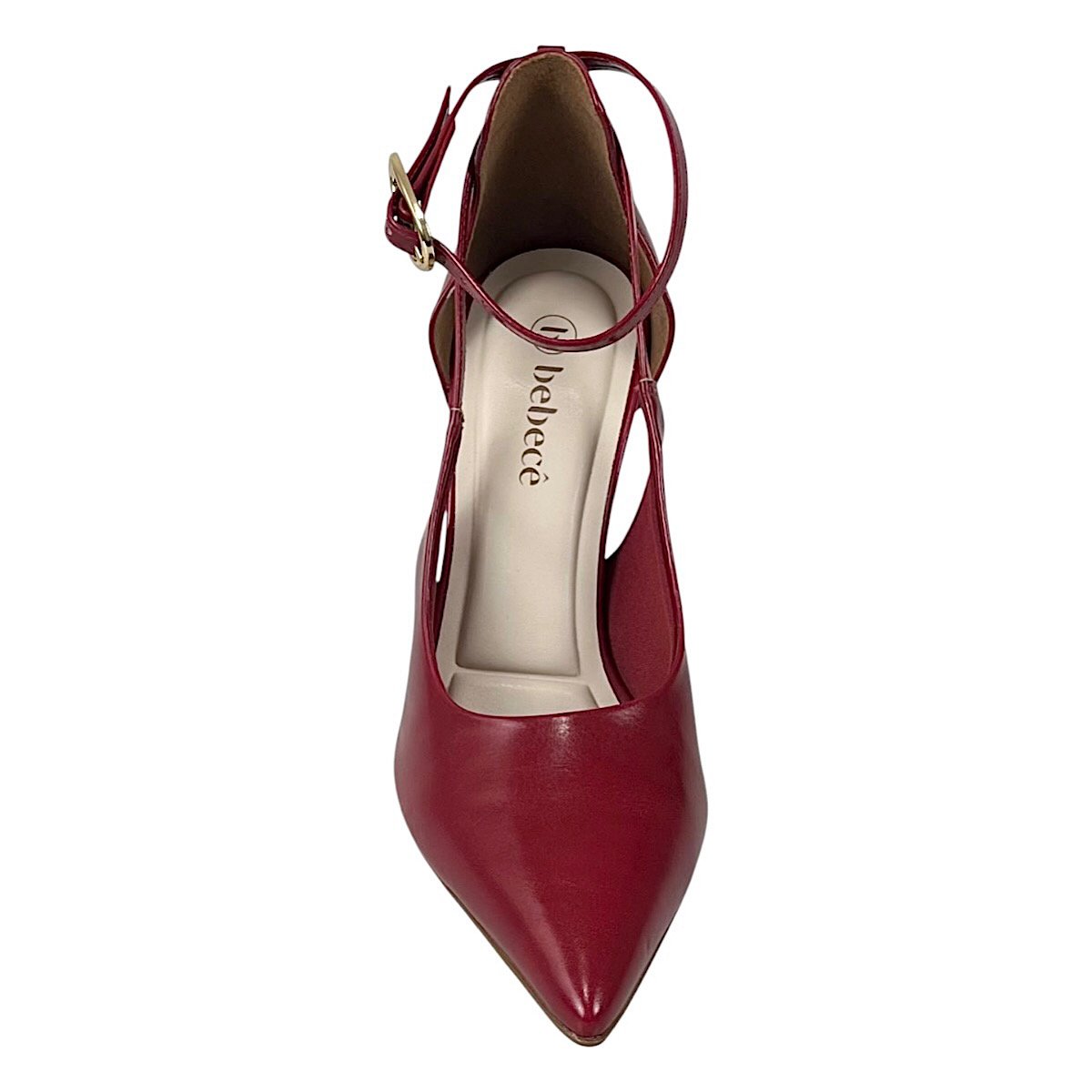 Sapato Bebecê Scarpin Bico Fino T9430-293 Vermelho Scarlet Vermelho 4