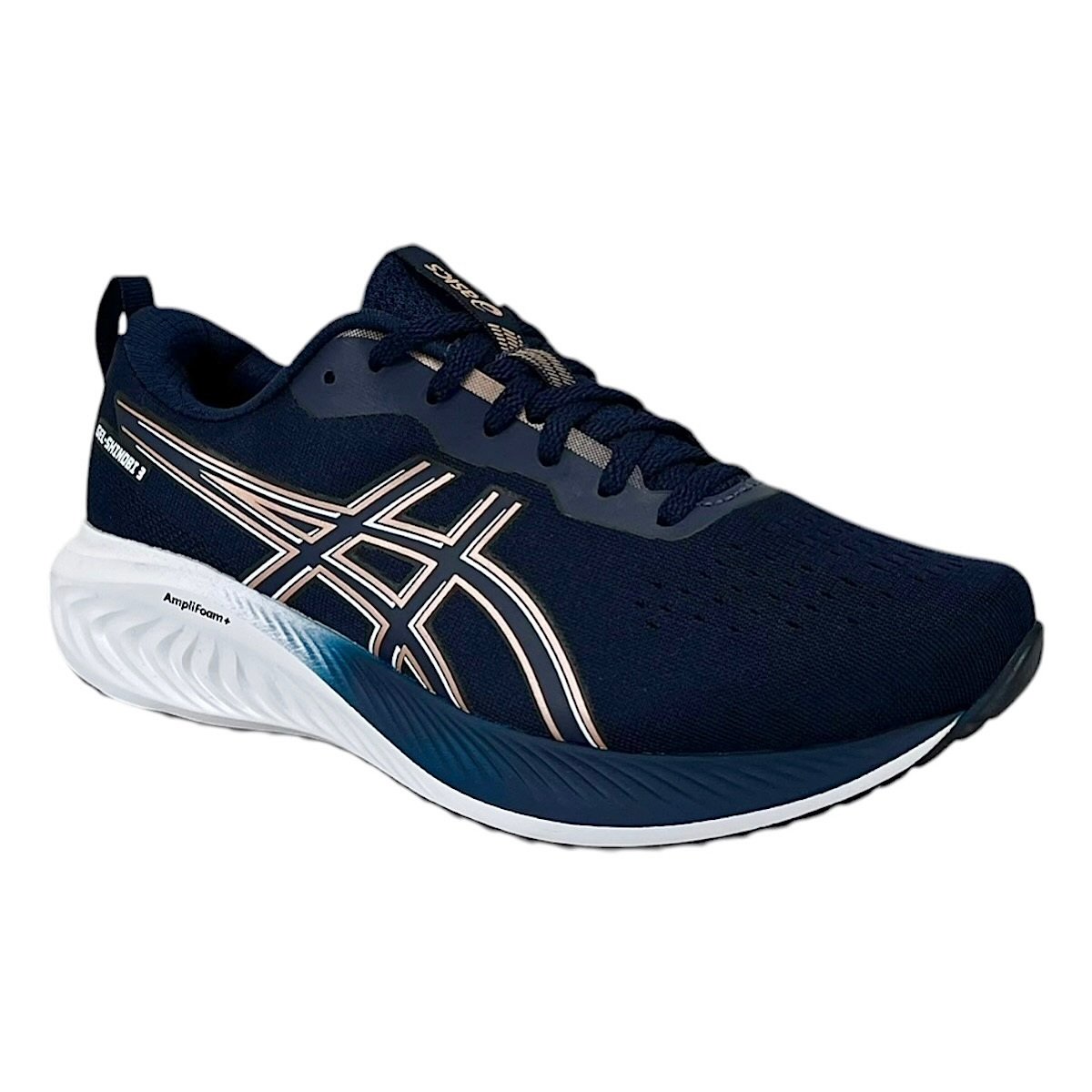 Tênis Asics Gel-Shinobi 3 Corrida 1012C054 Marinho/Rosé Azul 2